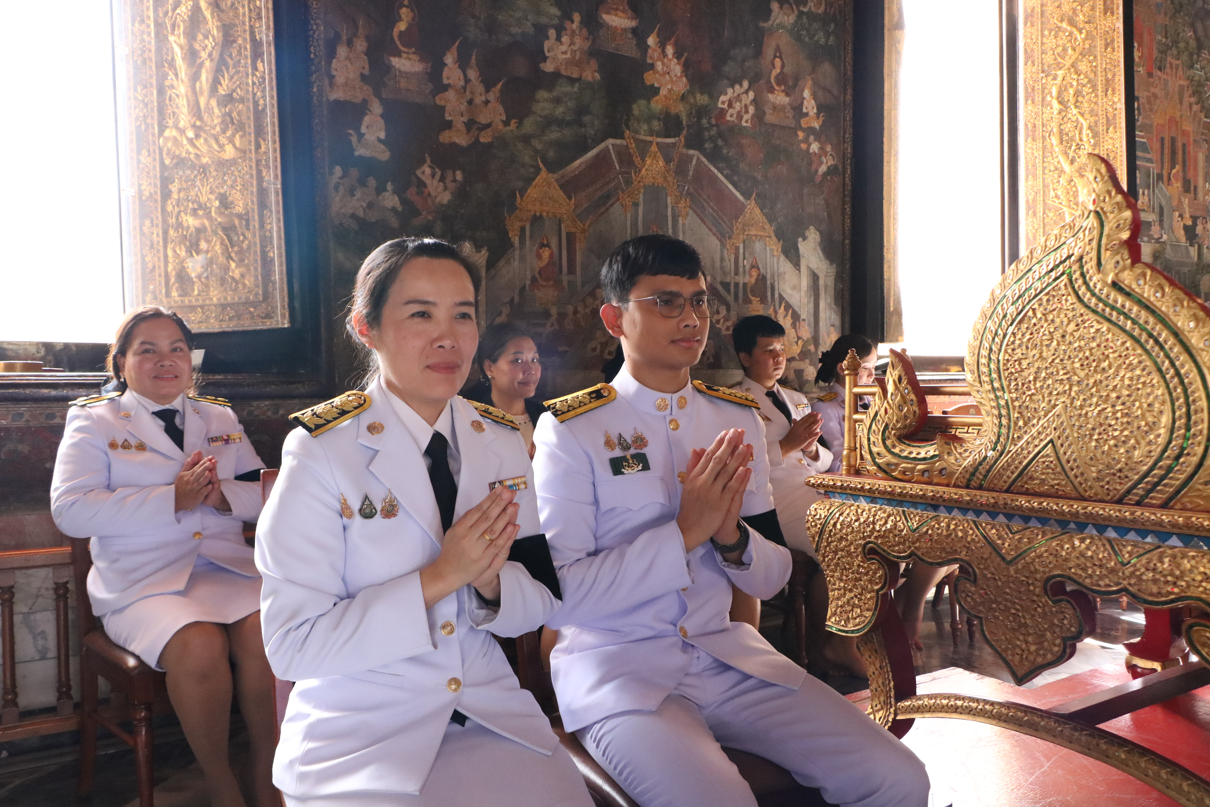 title - ส.ป.ก. ร่วมพิธีบำเพ็ญกุศลสตมวาร (100 วัน) เพื่ออุทิศถวายเป็นพระกุศลแด่ สมเด็จพระเจ้าลูกเธอ เจ้าฟ้าพัชรกิติยาภา นเรนทิราเทพยวดี กรมหลวงราชสาริณีสิริพัชร มหาวัชรราชธิดา 